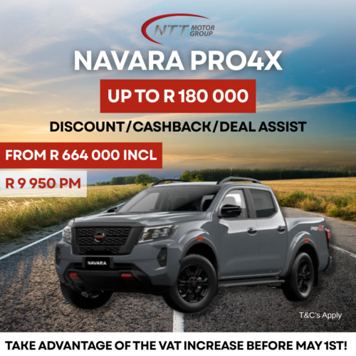 NAVARA PRO4X image from NTT Nissan Sandton