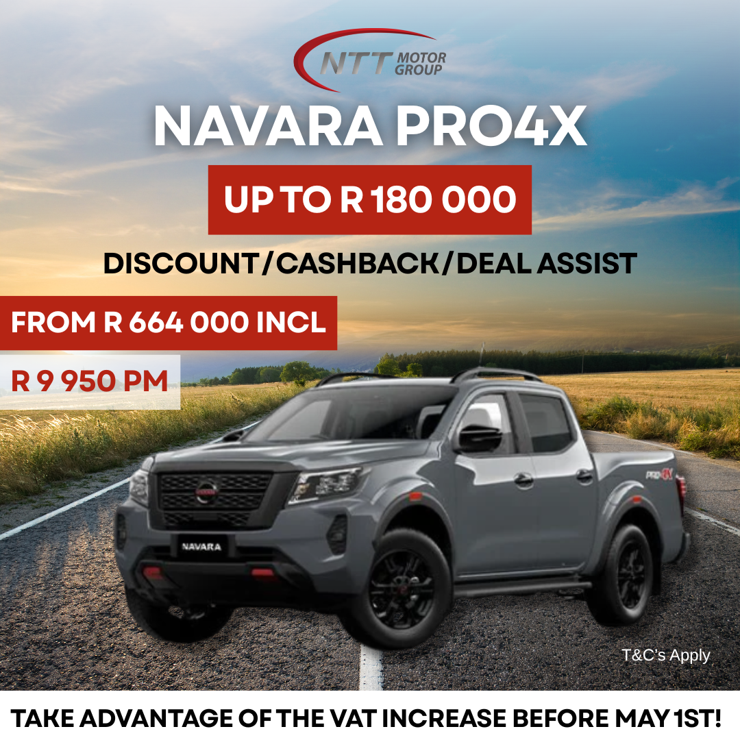 NAVARA PRO4X image from NTT Nissan Sandton