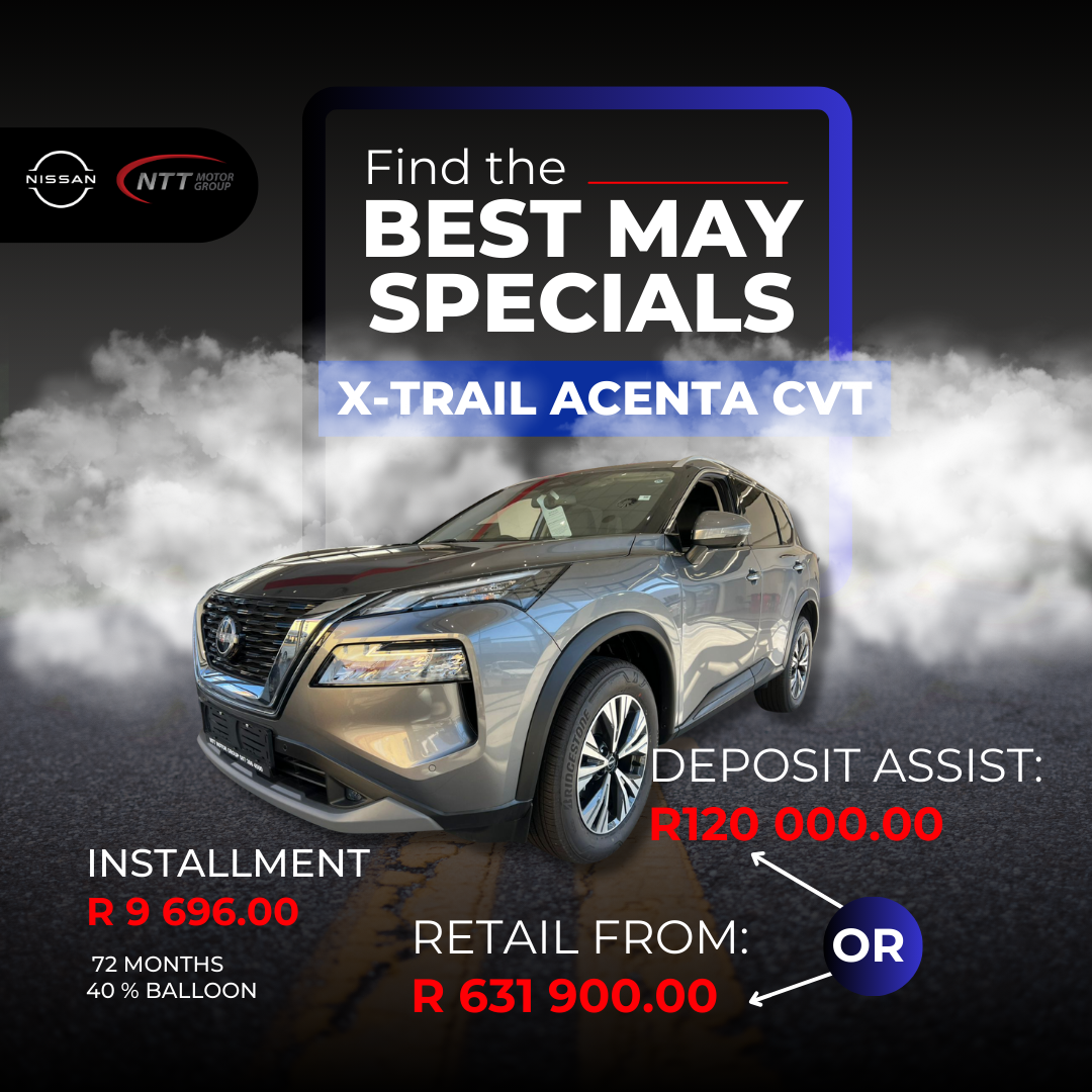 X-TRAIL ACENTA CVT image from NTT Nissan Sandton