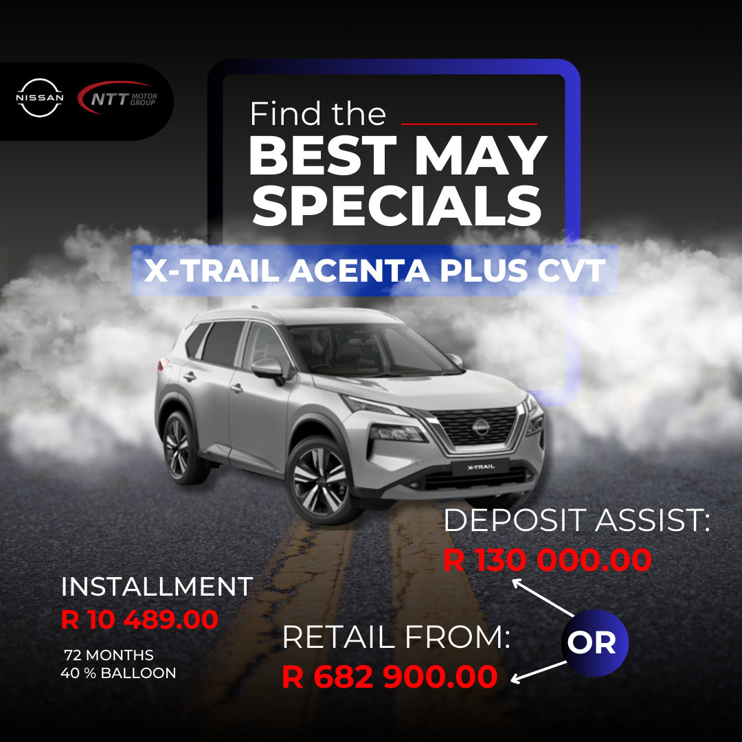 X-TRAIL ACENTA PLUS CVT image from NTT Nissan Sandton