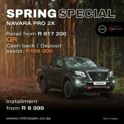 NAVARA PRO 2X image from NTT Nissan Sandton