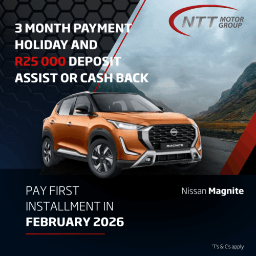 Nissan Magnite image from NTT Nissan Sandton
